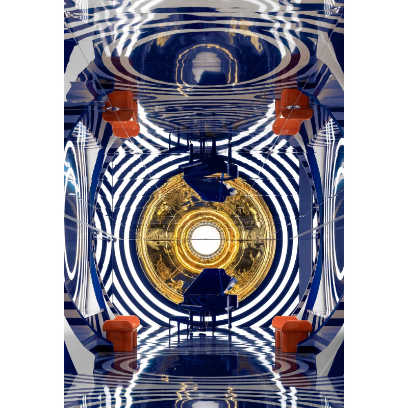 3D打印-网红盥洗室装饰喇叭（南京德基广场）