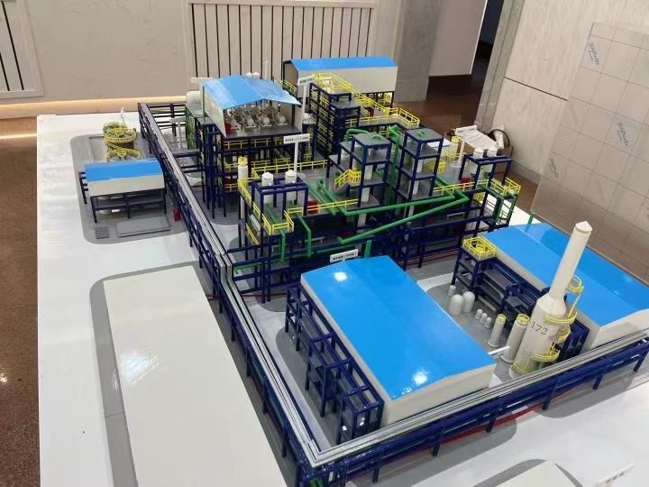 3D打印-等比例微缩模型（中国石化集团公司）