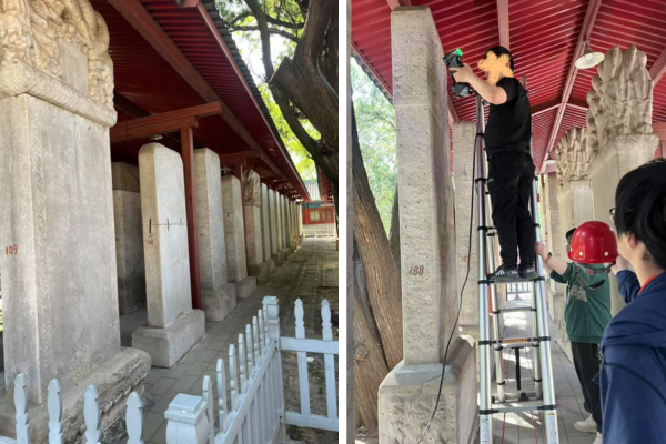 杭州麦客信息高精度石碑文物三维扫描数字化解决方案